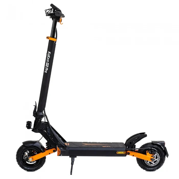 Hulajnoga elektryczna KuKirin G2 PRO Wersja Ulepszona 2024 - Silnik 600W 15.6Ah Opony 9 Cali 45km/h – Czarna Pomarańczowa