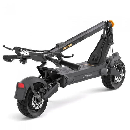 Jednosilnikowa składana hulajnoga elektryczna Ausom L2 Max, silnik 1000W, 50km/h, bateria 48V 20,8Ah, opony bezdętkowe 10x3 cali