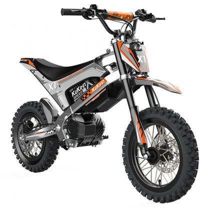 Motocykl elektryczny KuKirin X1, silnik o średniej mocy 1000 W, akumulator 48 V 20,8 Ah, opony terenowe 14/12 cali