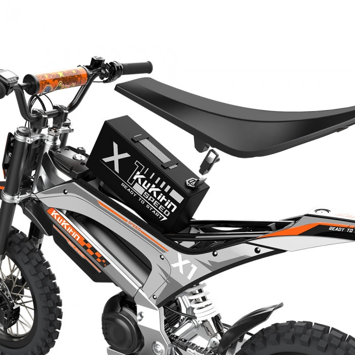 Motocykl elektryczny KuKirin X1, silnik o średniej mocy 1000 W, akumulator 48 V 20,8 Ah, opony terenowe 14/12 cali