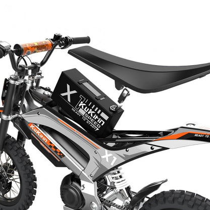 Motocykl elektryczny KuKirin X1, silnik o średniej mocy 1000 W, akumulator 48 V 20,8 Ah, opony terenowe 14/12 cali