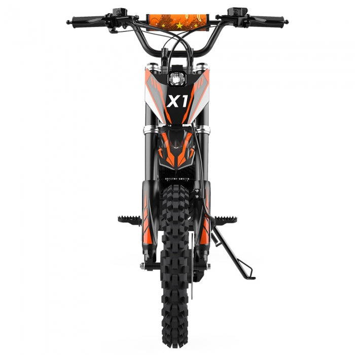 Motocykl elektryczny KuKirin X1, silnik o średniej mocy 1000 W, akumulator 48 V 20,8 Ah, opony terenowe 14/12 cali