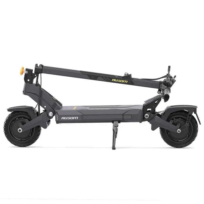 Składana hulajnoga elektryczna Ausom DT2 Pro, 2*1100W, 68km/h, bateria 52V 23,4Ah, wykorzystuje technologię podwozia lotniczego