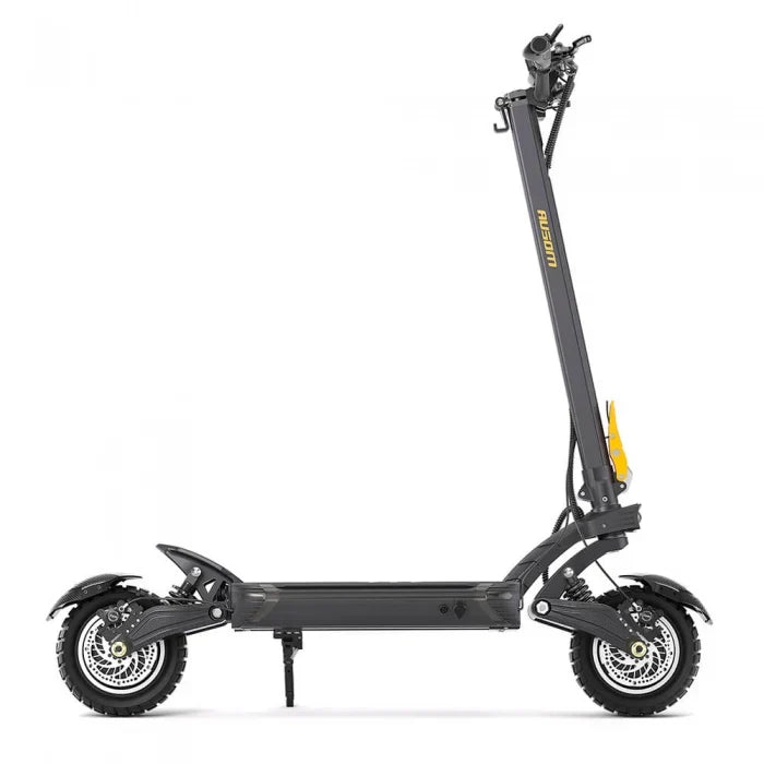 Składana hulajnoga elektryczna Ausom F1 Max, silnik 2*1400W, bateria 60V 20,8Ah, opony 10x3,0 cali, maks. prędkość 72 km/h
