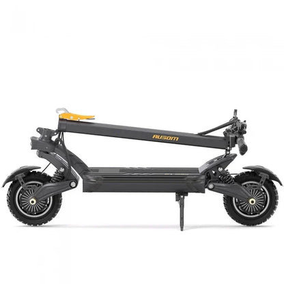 Składana hulajnoga elektryczna Ausom F1 Max, silnik 2*1400W, bateria 60V 20,8Ah, opony 10x3,0 cali, maks. prędkość 72 km/h
