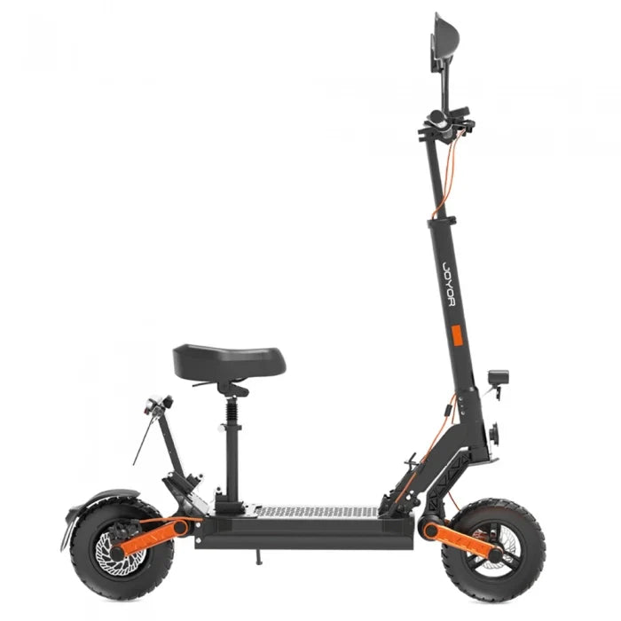 Składana hulajnoga elektryczna JOYOR S8E, silnik 800W, bateria 48V 26AH, opony 10-calowe, 45km/h, 80km, wyświetlacz NFC - Czarny