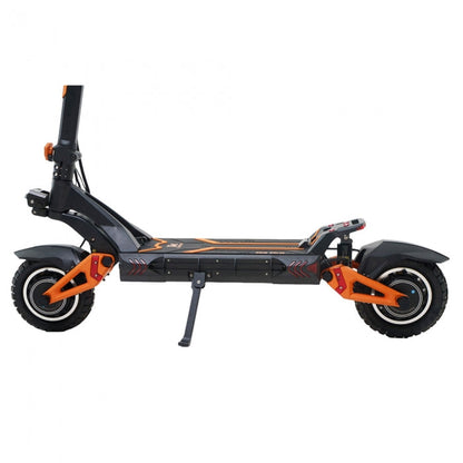 Terenowa Hulajnoga Elektryczna KuKirin G3 Pro, Potężne Silniki 1200W*2, 65km/h, Bateria 23,2Ah, czarny
