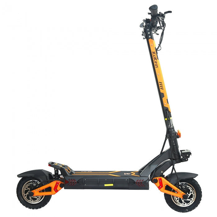 Terenowa Hulajnoga Elektryczna KuKirin G3 Pro, Potężne Silniki 1200W*2, 65km/h, Bateria 23,2Ah, czarny